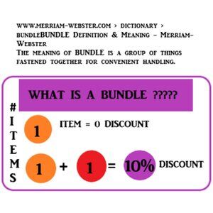 BUNDLE & SAVE WHAT IS IT? HOW TO BUNDLE ???